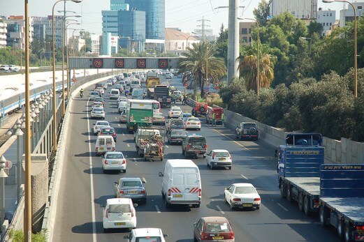 כלי רכב בכבישי ישראל