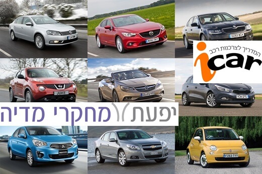 דו"ח יפעת - iCar: חשיפה וביקוש למכוניות בשנת 2014