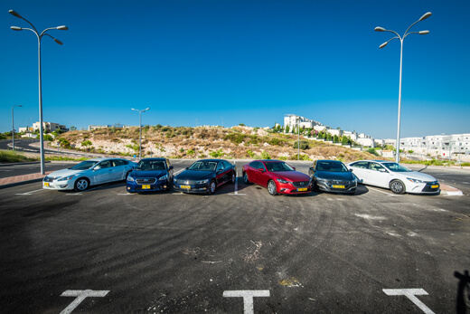 מבחן השוואתי - רכבי מנהלים