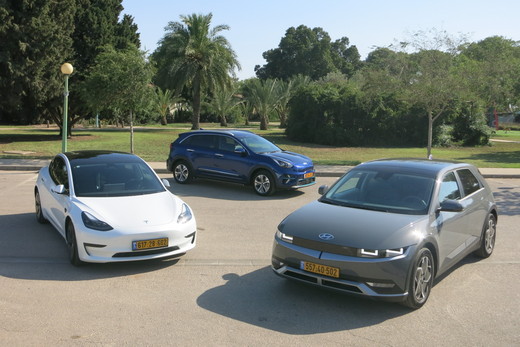 היברידיים וחשמליים: אלה הרכבים הנמכרים בישראל