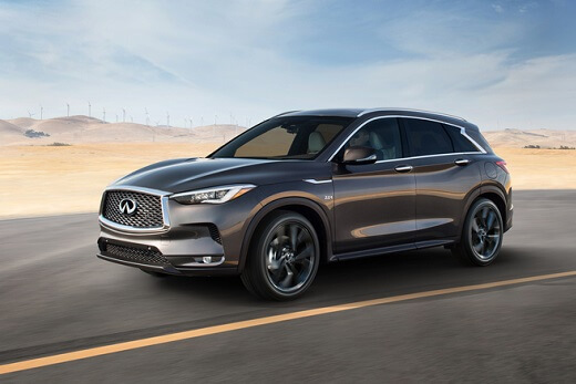 אינפיניטי QX50: חישוב מסלול מחדש