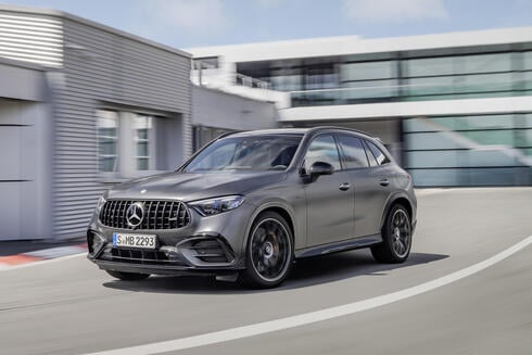 מרצדס GLC AMG - פחות נפח, יותר חשמל וכוח