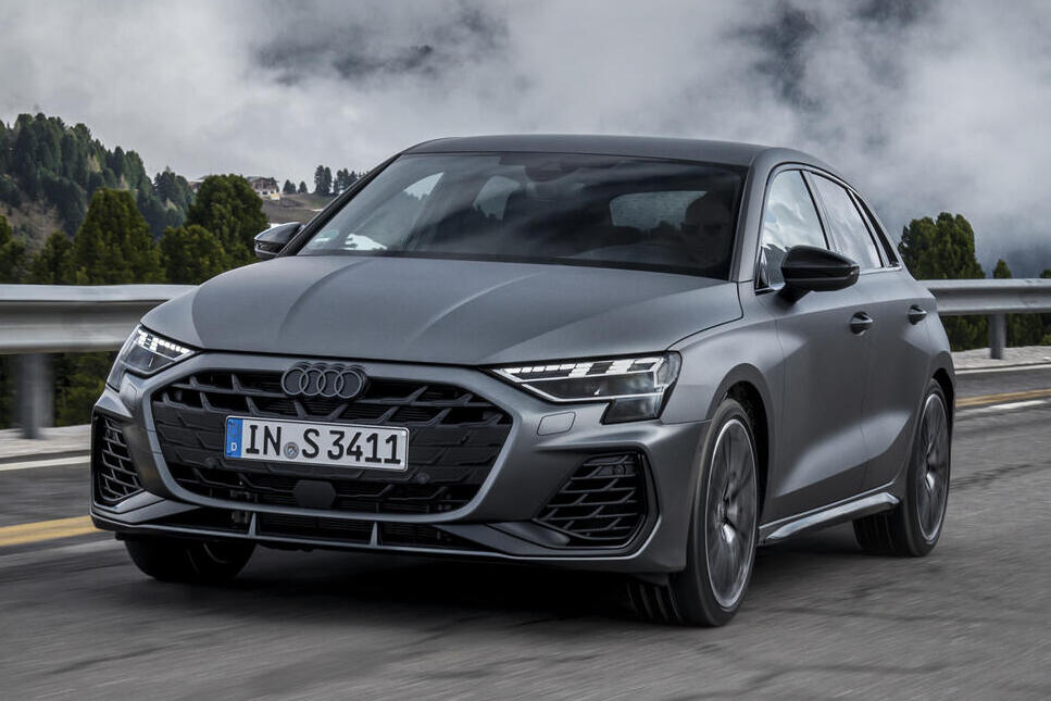 מנפחת שרירים - אודי S3 הגיעה, ותאיץ ל-100 ב-4.7 שניות
