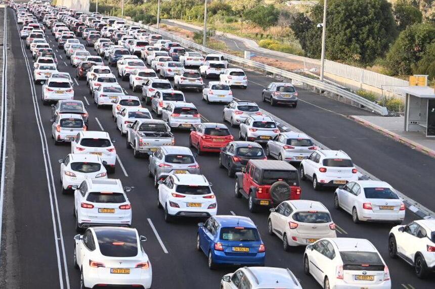 מתחילת השנה: 184 אלף מכוניות חדשות עלו על הכביש