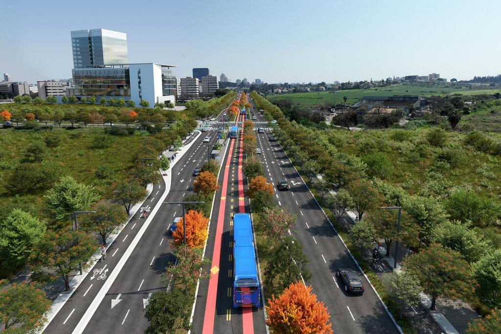 לצפייה בכתבה לא אוטובוס, לא רכבת: הקו הכחול מגיע למרכז הארץ