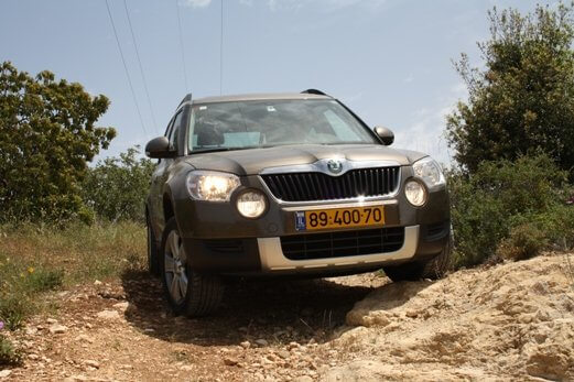 סקודה יטי 4X4 - מבחן רכב