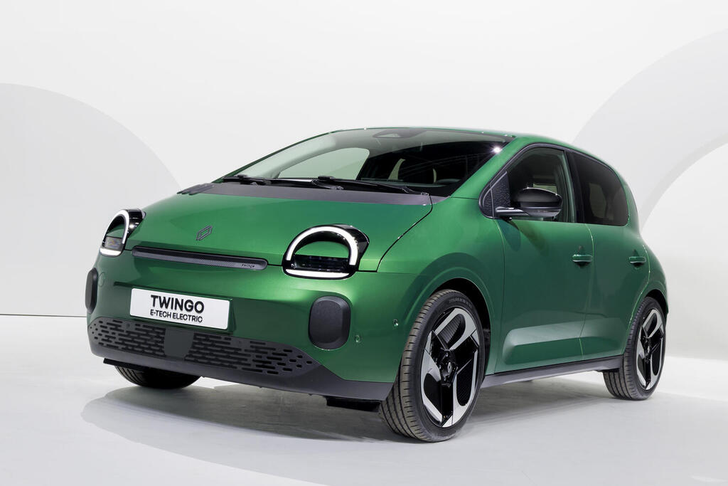 שנות ה-90 חזרו: רנו הציגה טווינגו חדשה וחשמלית