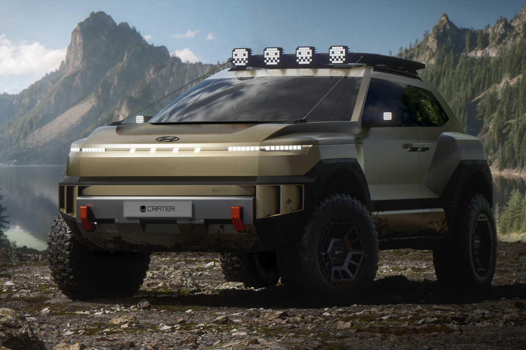 פגיעת מטאור: יונדאי חשפה אב-טיפוס לרכב שטח קשוח