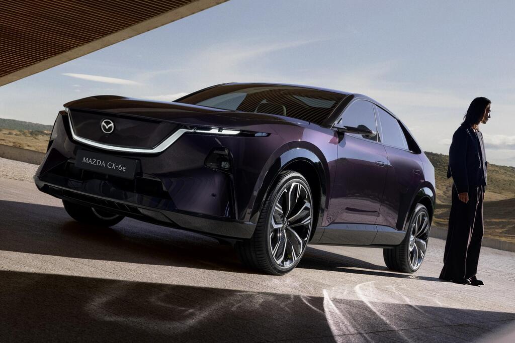 מאזדה הציגה CX-6e, פנאי חשמלי למרכז הזירה