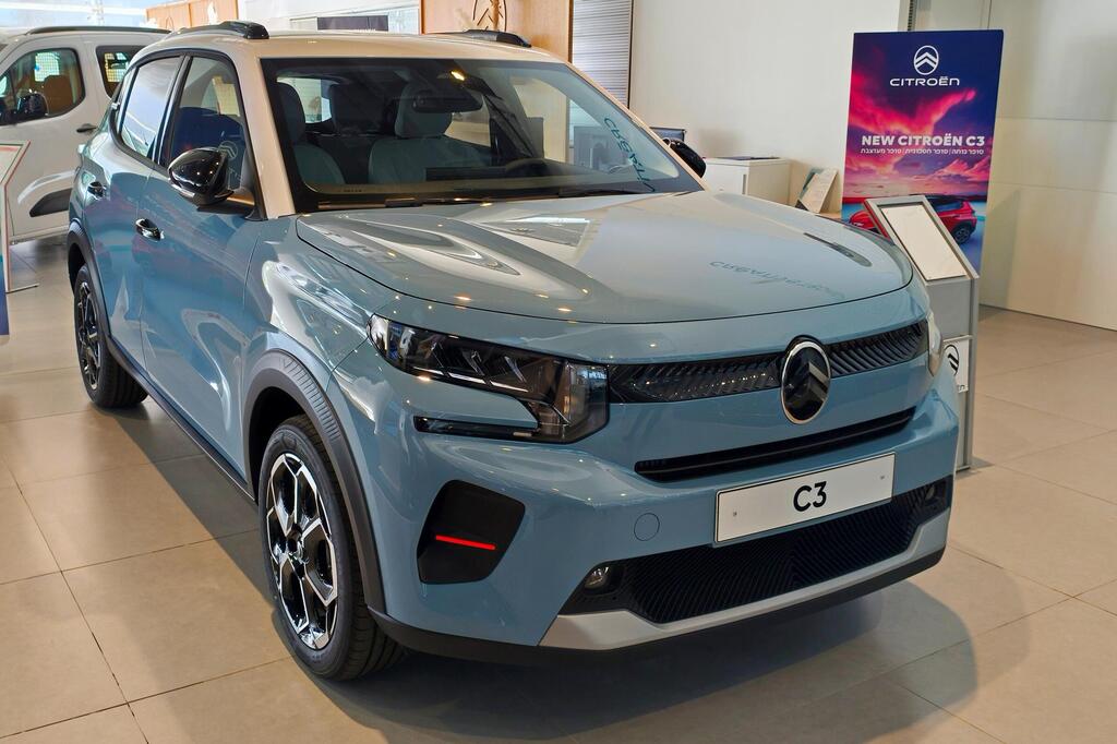 במחיר אגרסיבי, בלי אופציה לחשמל: סיטרואן C3 החדשה הגיעה