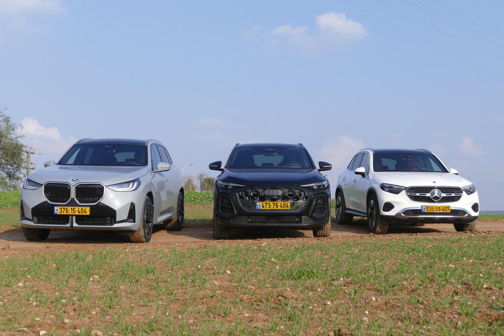 הקרב על הצמרת: אודי Q5 מול ב.מ.וו X3 ומרצדס GLC