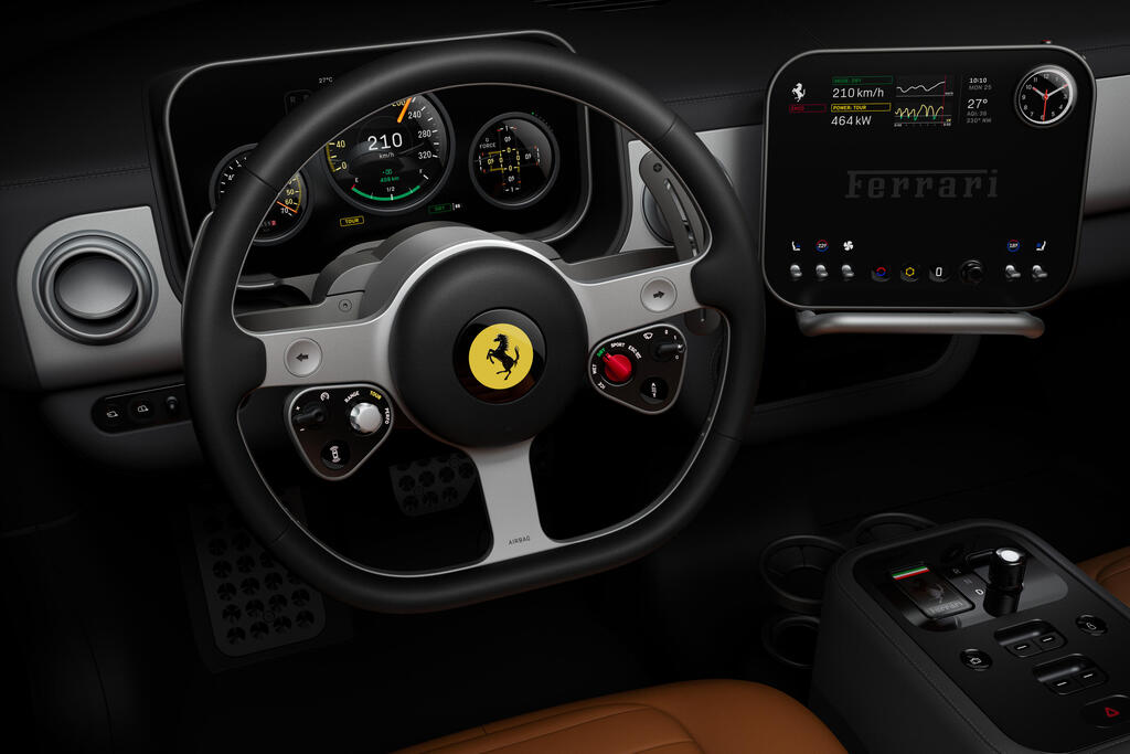 יצרנית החלומות פרארי מציגה: סביבת נהג שעוד לא ראיתם