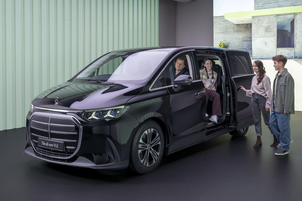 מי צריך דיזל: מרצדס מחדשת את הוואן חשמלי