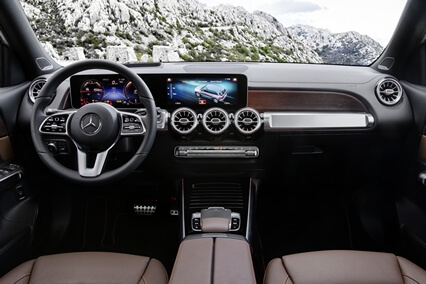 מרצדס GLB תא הנוסעים