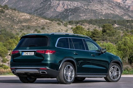 מרצדס GLS 2016 צילום אחורי