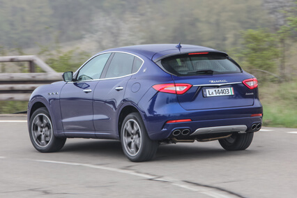 מזראטי לבנטה 2016 צילום אחורי