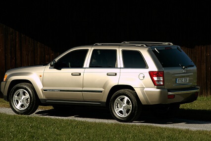 ג'יפ Grand Cherokee - מבט מלפנים