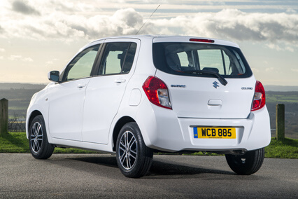 סוזוקי סלריו 2016 צילום אחורי