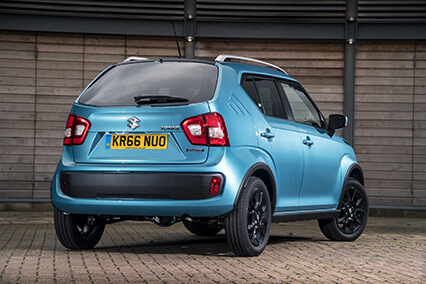 סוזוקי איגניס תמונה מאחור