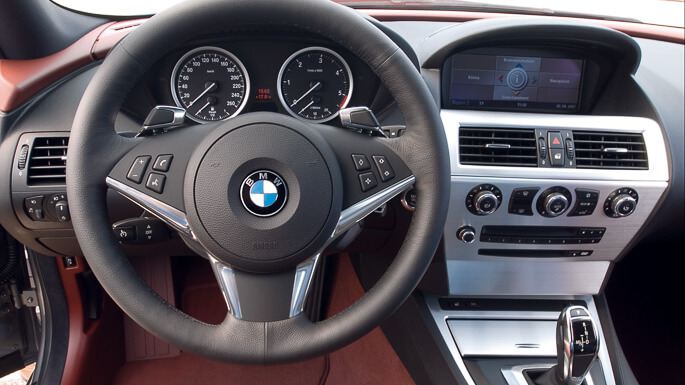 bmw 6 series coupe 2004 Interior
