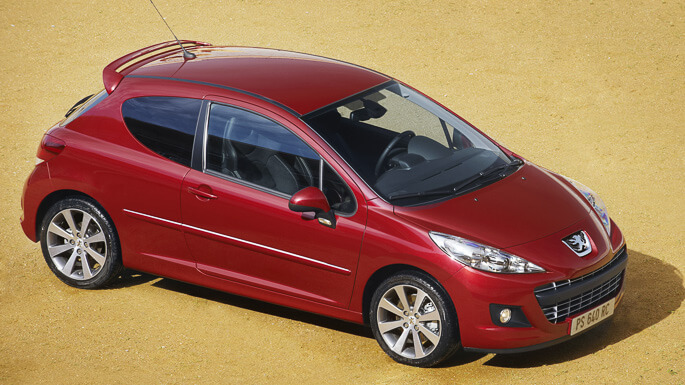peugeot 207 gti 2009 Front