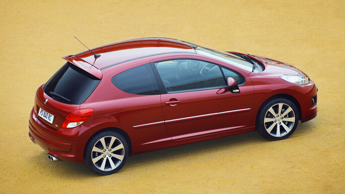 peugeot 207 gti 2009 Side