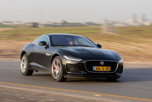 יגואר F-TYPE - צילום אסף גלר