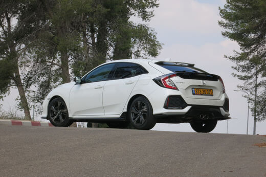 הונדה סיוויק מאחור הונדה סיוויק מאחור
