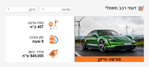 מתחם רכב חשמלי מתחם רכב חשמלי