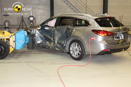 מבחן ריסוק euroncap למאזדה 6